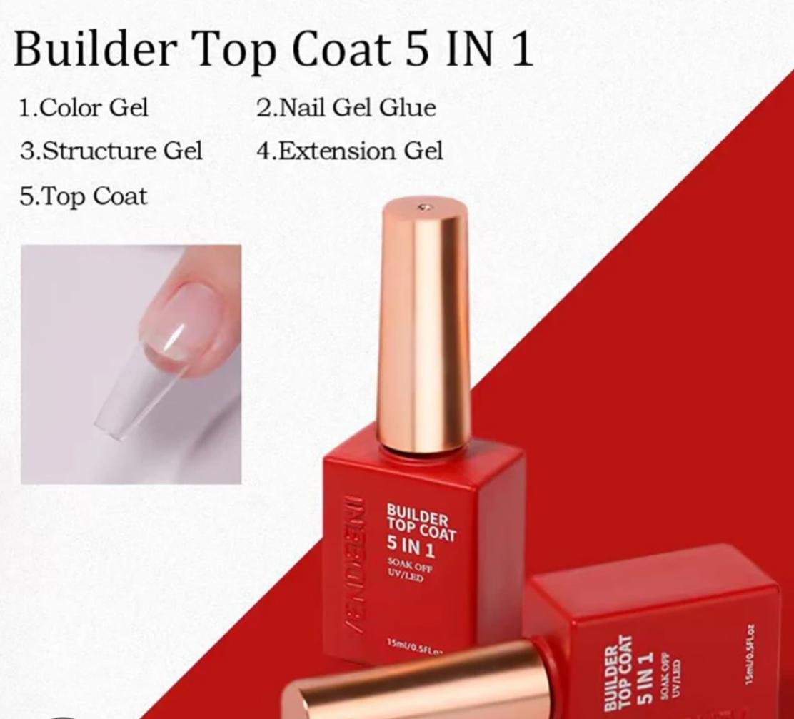 Vendeeni builder top coat 5 in 1 (korean)