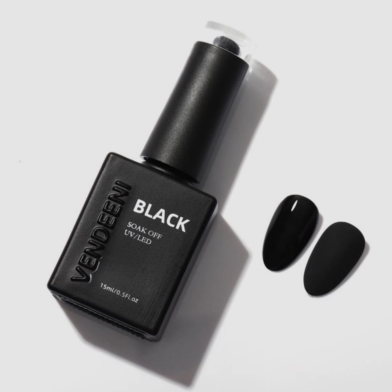 Vendeeni black gel polish (Korean)