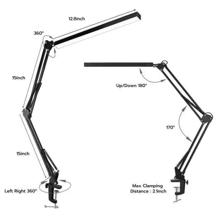 Foldable Table Light