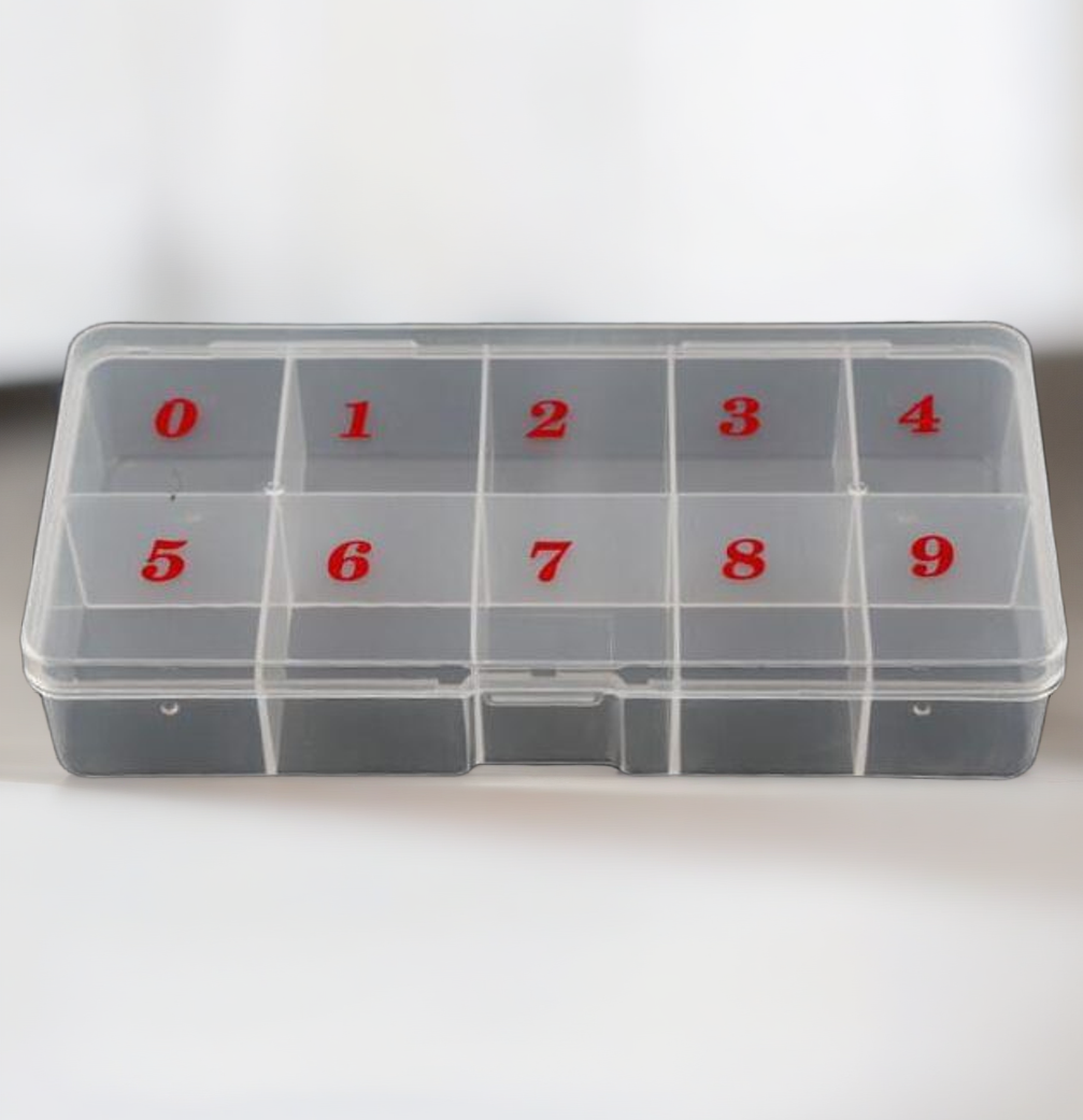 10 Grid Transparent Storage Box