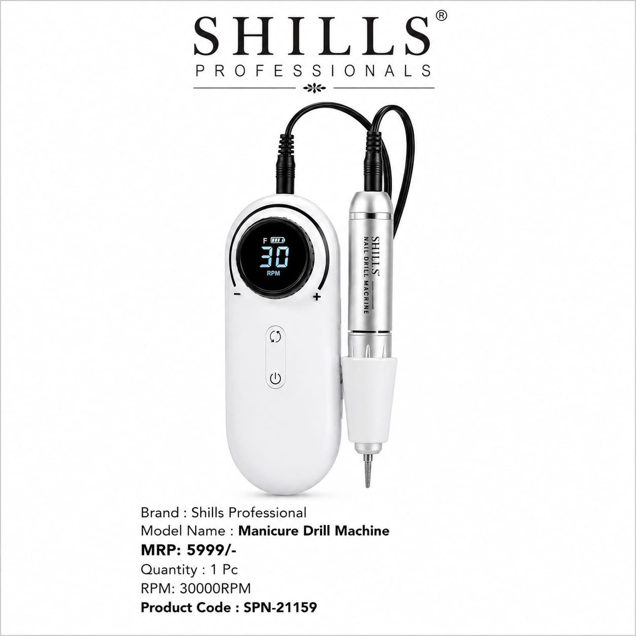 Shills Manicure Drill Machine