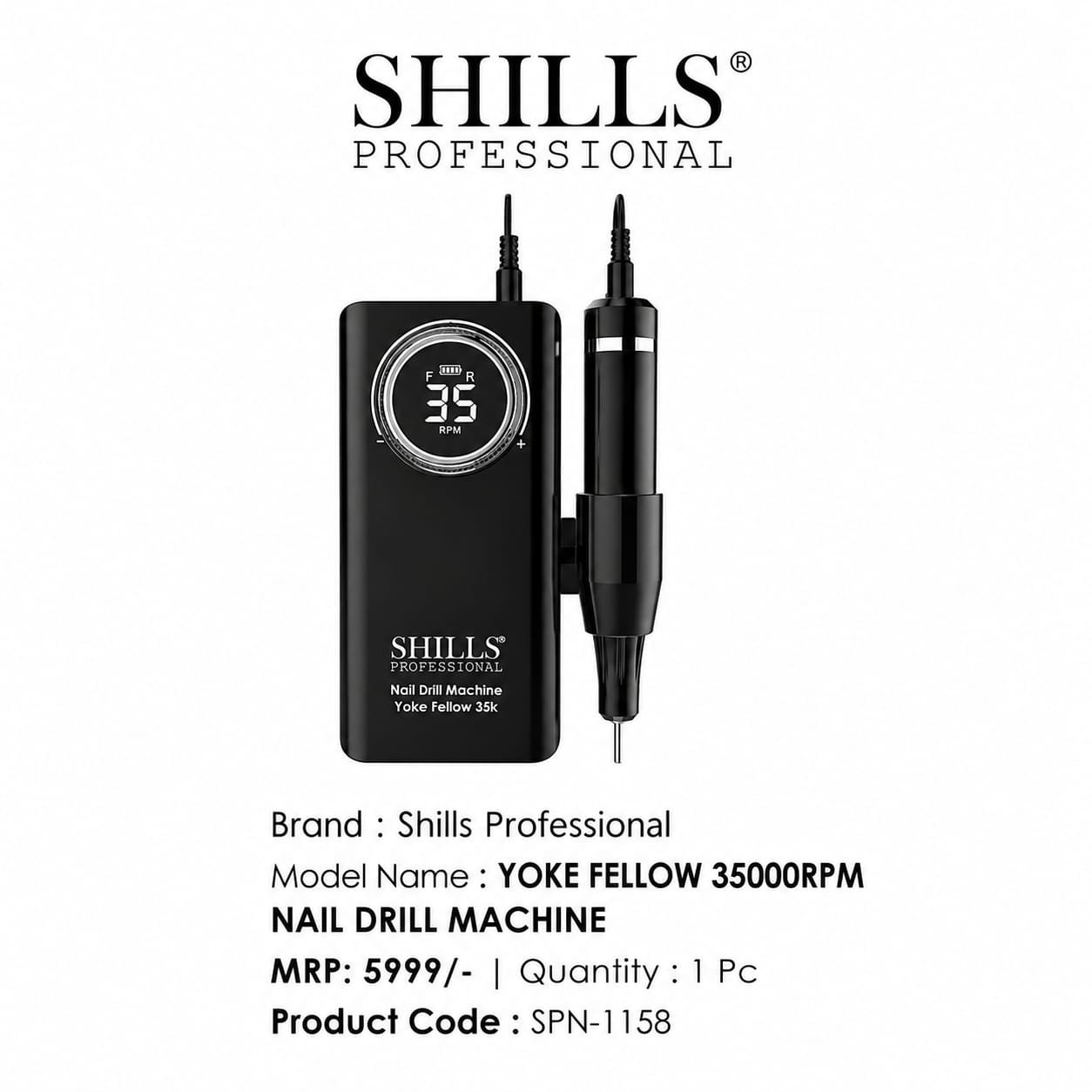 Shills Yoke Nail Drill Machine