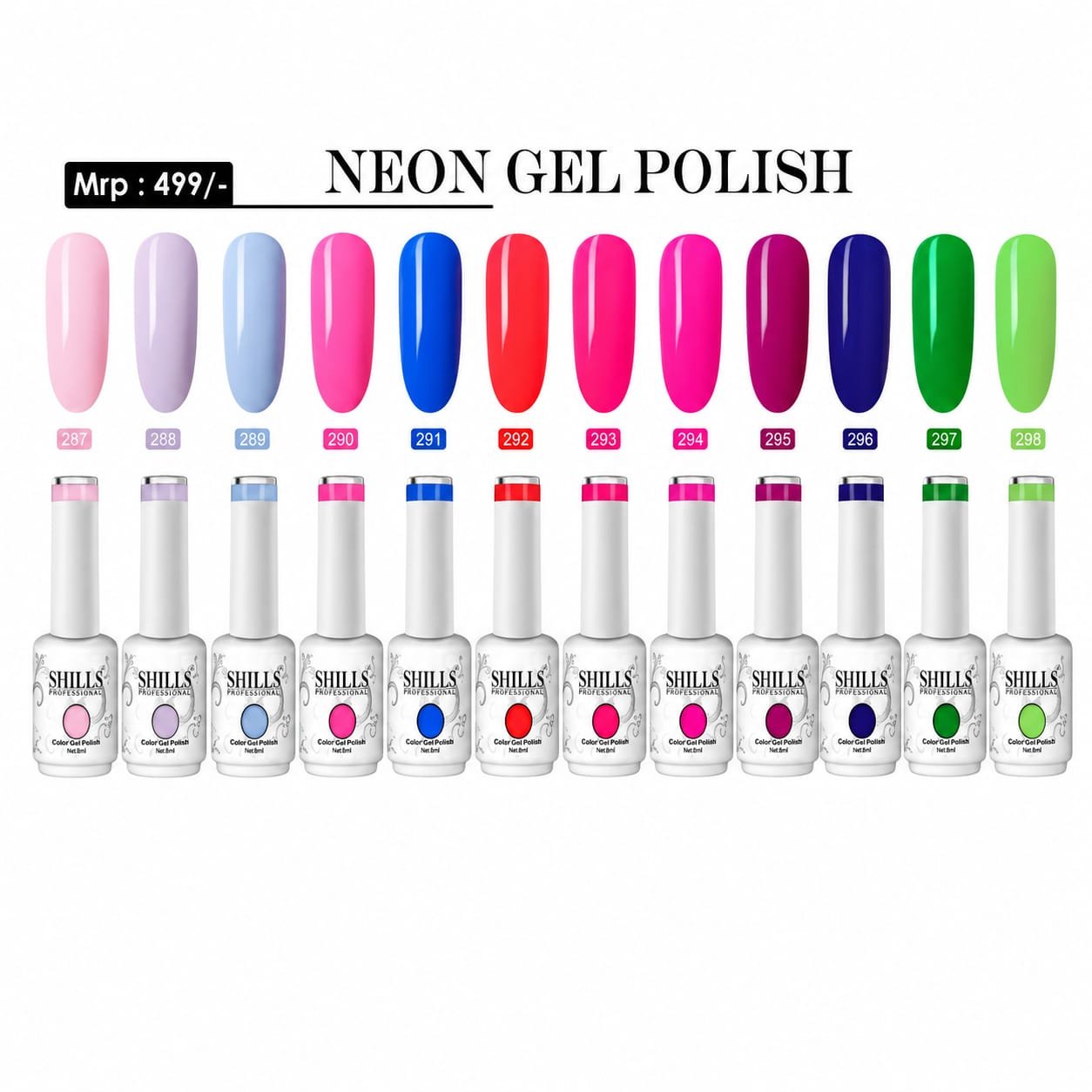 Shills Neon Gel Polish