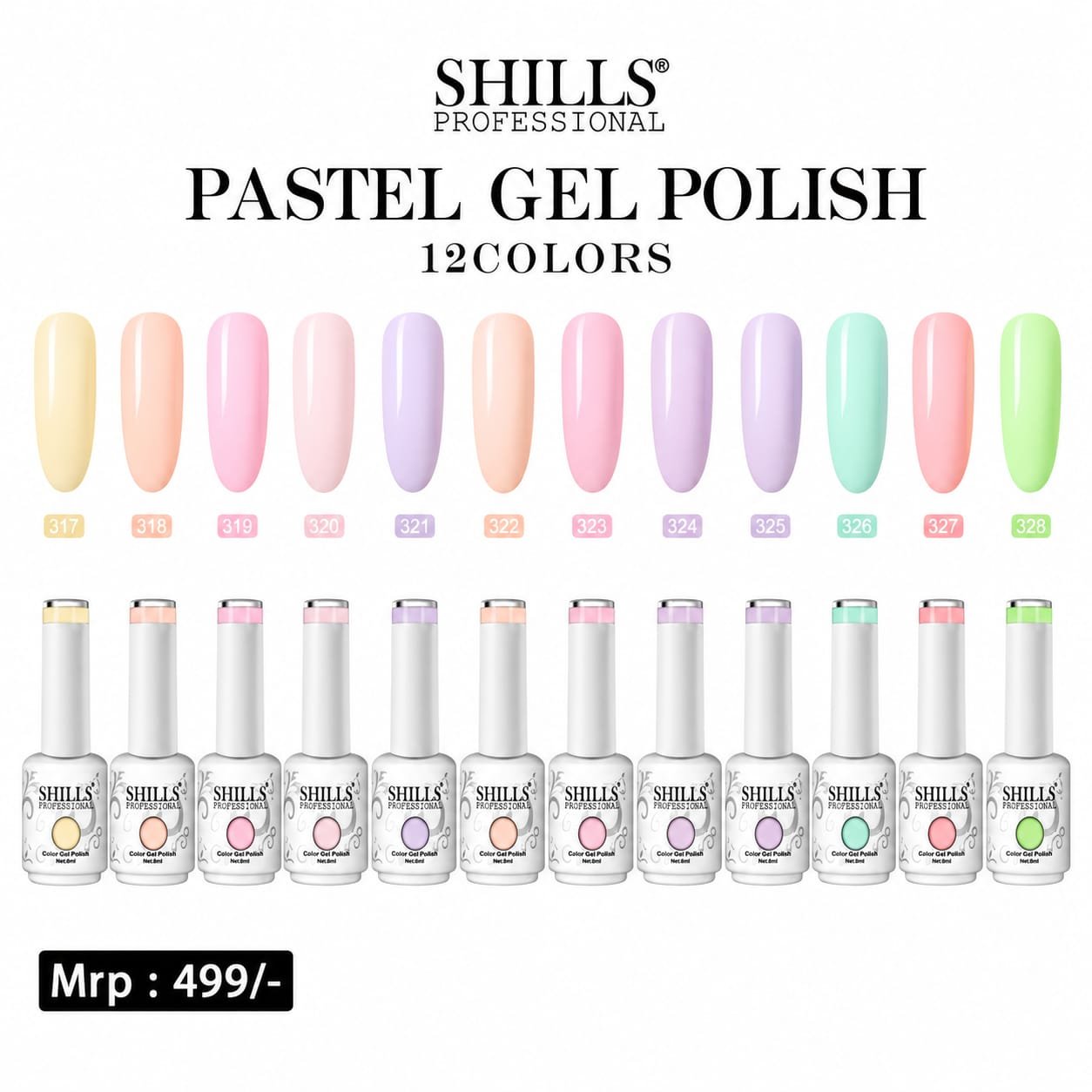 Shills Pastel Gel Polish