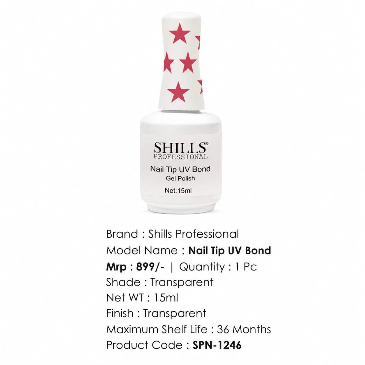 Shills Nail Tip UV Bond Gel