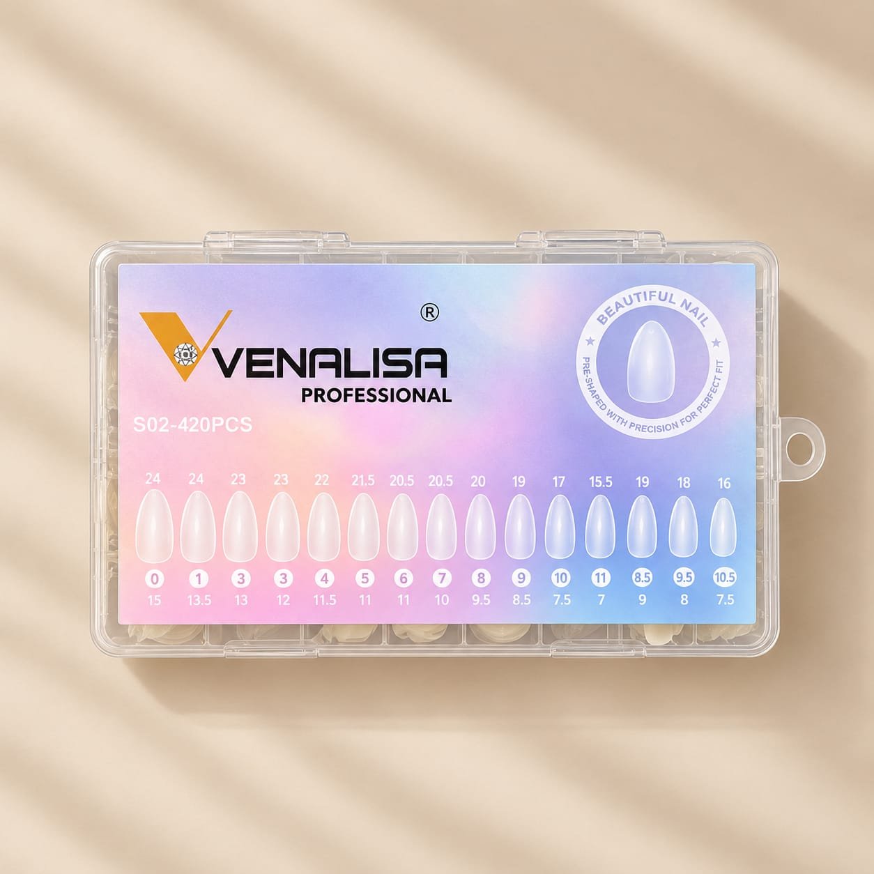 VENALISA Professional Almond Nail Tips
