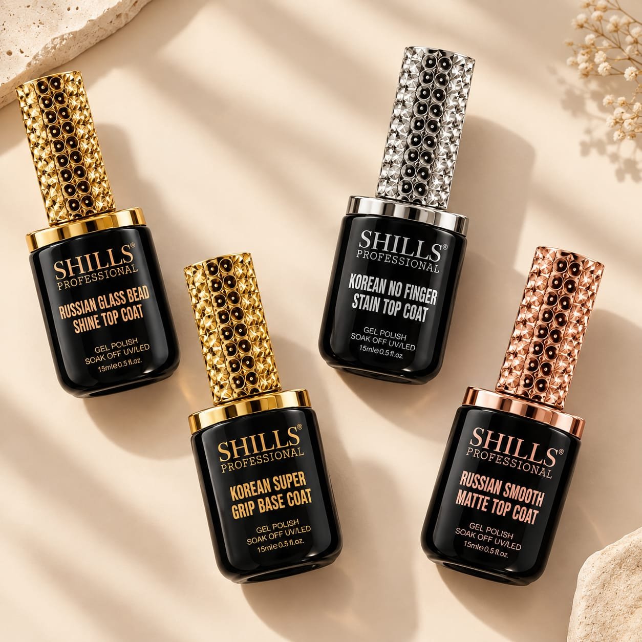SHILLS Professional Luxury Top & Base Coat